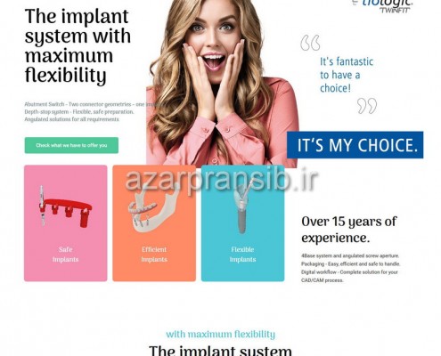 ایمپلنت دندان DENTAURUM IMPLANTS - طراحی وب سایت و بهینه سازی وب سایت